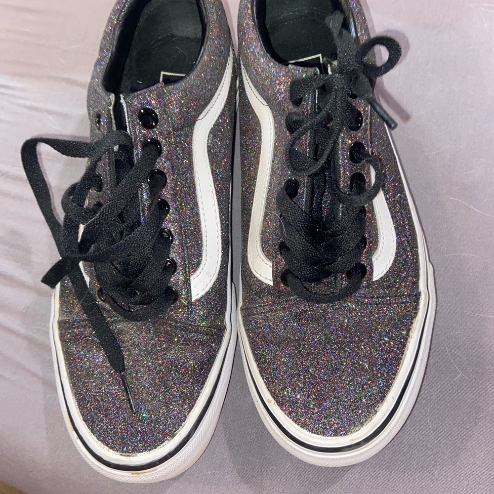 sparkly vans